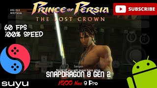 Prince of Persia Lost Crown || Suyu Emulator Gameplay Settings IQOO Neo 9 Pro