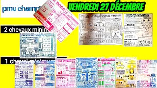 Analyse des journaux de vendredi 27 décembre 2024