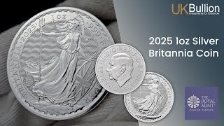 2025 Silver Britannia 1oz – The Royal Mint's Must-Have Silver Coin