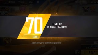 LEVEL 70 REWARDS FREE FIRE🔥 | RR Gaming LEVEL 70 #shorts