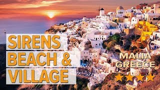 Sirens Beach \u0026 Village hotel review | Hotels in Malia | Greek Hotels