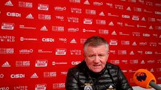 Sheffield United 0-2 Southampton - Chris Wilder - Post-Match Press Conference
