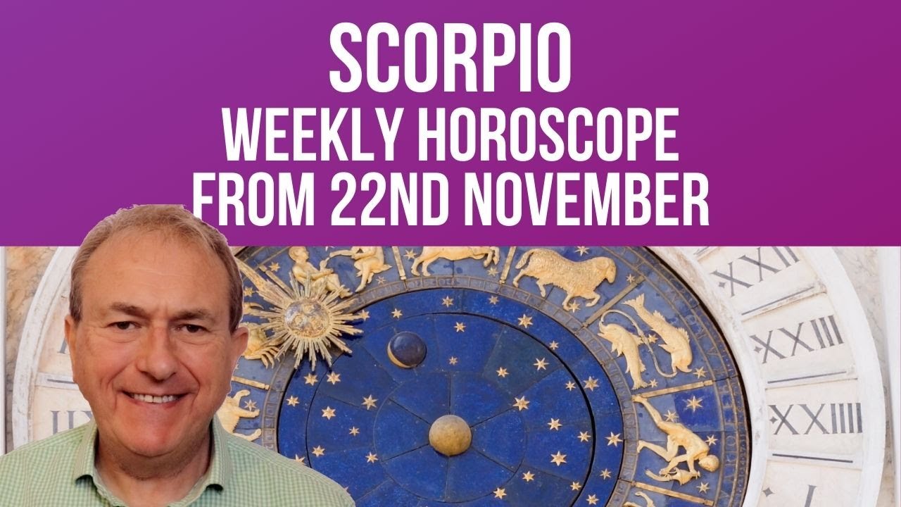 Scorpio Weekly Horoscope From 22nd November 2021 - YouTube