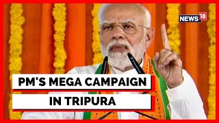 Tripura Election 2023 | "Beware Of Congress' Double-Edged Sword": PM Modi In Tripura | English News