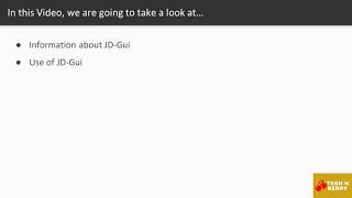 How to Download and Install the JD-Gui Tool