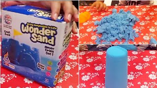 அதிசய மணல்| Unboxing மற்றும் Wonder Sand உடன் விளையாடுதல்| மந்திர மணல்| இயக்க மணல் செயல்பாடு| சுபி மூலம்