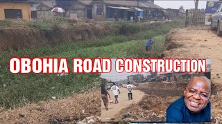 ABA,ABIA STATE: OBOHIA ROAD LIKE NEVER Seen BEFORE