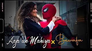 Bewafa x Aaja We Mahiya Mashup 4k|Spider-Man|Slowed+Reverb|Best Scenes of Spiderman|Status4u !