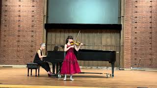 Mendelssohn violin concerto in E minor 3rd mvt. @2024 Japan Seattle Suzuki Institute Honors Recital