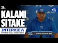 BYU Football Head Coach Kalani Sitake on His Team's Performance, Health, and Outlook on Bye Week