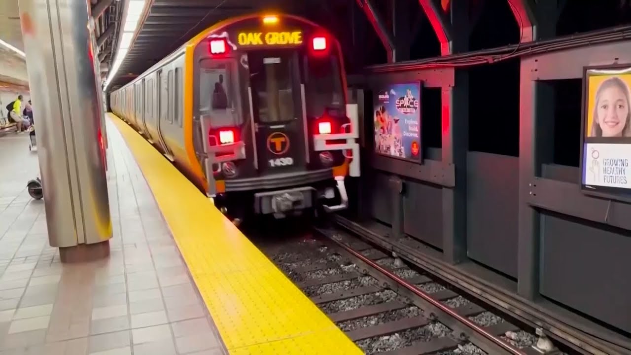 MBTA Riders, Officials Prepare For Monthlong Orange Line Shutdown - YouTube