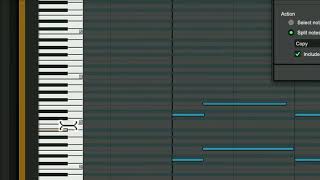 MIDI Splitting Notes in Pro Tools