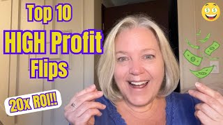 20x My Money! | Top 10 MOST Profitable Thrift Flips (So Far)