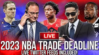 2023 NBA Trade Deadline Livestream (Live Twitter Feeds Included!) | Matisse Thybulle to Portland
