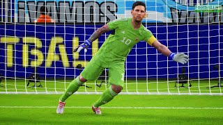 PES 2023 | goalkeeper MESSI vs goalkeeper RONALDO | Penalty Shootout | POR vs ARG | Ronaldo vs Messi