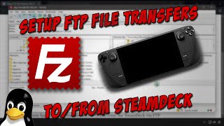 Setup FTP File Transfers To/From SteamDeck