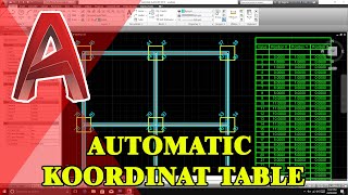 Finding Coordinates With Autocad Automatically || Mencari Titik Koordinat  Autocad Secara Otomatis