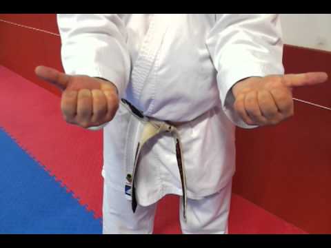 How to make a proper fist for punching techniques for beginner Karate students How to make a proper fist for punching techniques for beginner Karate students