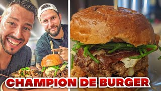 Je teste le CHAMPION de FRANCE de BURGER 2021 à Nîmes! - VLOG #1185