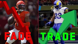 Top Players who'v value increased and decrease after Week 2