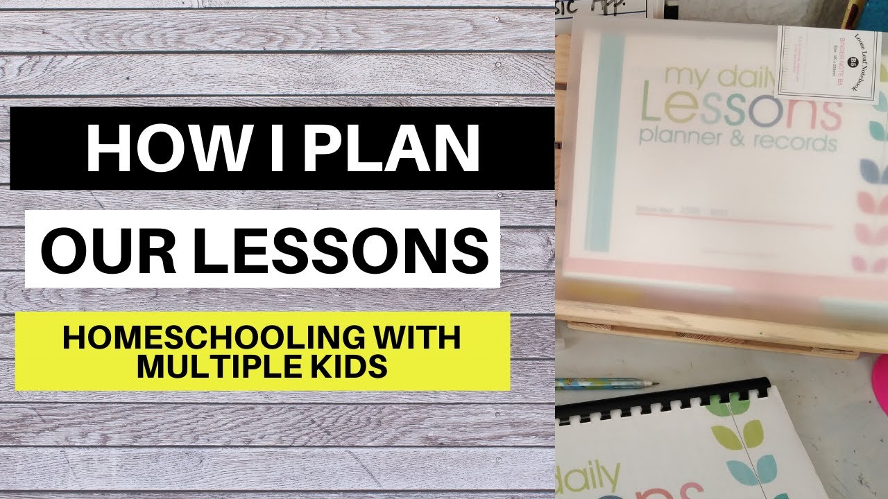 How I Plan Our Homeschool Lessons Plus Tips! - YouTube