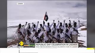 Republic Day 2019: ITBP soldiers in Ladakh unfurl Indian tricolour at 18,000 ft