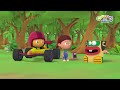 jungle race 🏎️🏁 counting with paula s5 kids cartoon animation kids learning