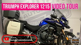 2013 Triumph Tiger Explorer 1215 - Used Bike Video Tour #triumph #triumphexplorer #triumphtiger