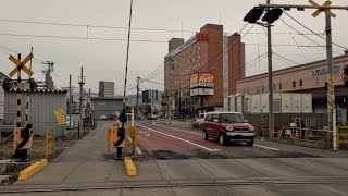 A walk in front of Aizuwakamatsu Station