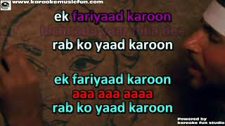 Rab Ko Yaad Karu Ek Fariyaad Karu Mo Aziz & Kavita Video Karaoke With Lyrics
