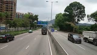 Hong Kong Bus KMB ATENU235 @ 69M 九龍巴士 Dennis Enviro500 MMC 天水圍市中心 - 葵芳站