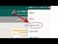 HOW TO IMPORT AND EXPORT WHAT'S APP CHAT IN 2019 |Purna rao raparthi|