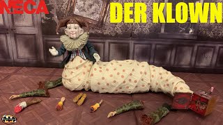 NECA Der Klown Krampus Killer Clown Toy Action Figure Review \u0026 Comparison