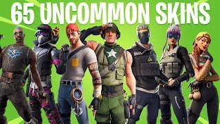 Fortnite All UNCOMMON Skins (Season 1 to 9)