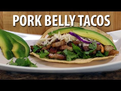 Pork Belly Tacos Recipe - Jalapeno Glazed Big Meat Sunday Pork Belly Tacos Recipe - Jalapeno Glazed Big Meat Sunday