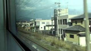 JR日豊本線　車窓　苅田駅～朽網駅（813系1100番台ワンマン）