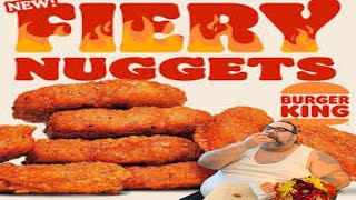 Fiery Chicken Nuggets From Burger King