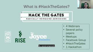Hack the Gates webinar #1: "How did we get here?" The Evolution of College Admissions