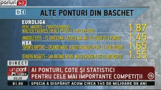 ALTE PONTURI : 10 ponturi de nota 10 din fotbal, baschet și tenis!