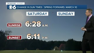 How The Clock Change Affects The Sunrise And Sunset