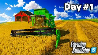 first day in Farming Simulator 22  ep 1