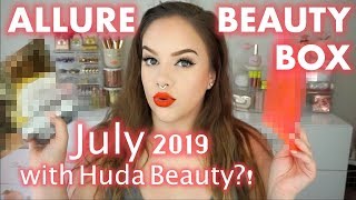 ALLURE BEAUTY BOX | JULY 2019 | UNBOXING, TRY ON & REVIEW