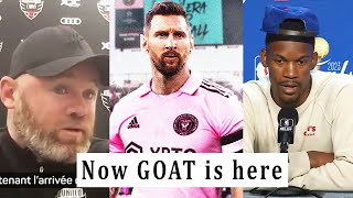 Wayne Rooney & Jimmy Butler Reacts On Lionel Messi Joins Inter Miami