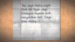 Saya Baru Sedar Awak. . .