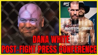 Dana White reveals plan for Conor McGregor, makes bold statement on Khabib-McGregor 2 | UFC 246