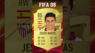 Jesus NAVAS FIFA Evolution 🇪🇸 Fifa 07 - Fifa 23