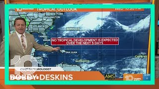 Tracking the Tropics: Less than a week until the end of hurricane season