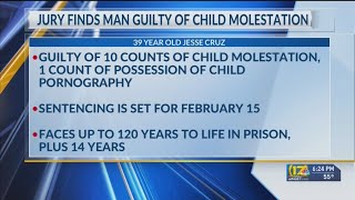 Bakersfield man convicted of child molestation faces more than 100 years at sentencing