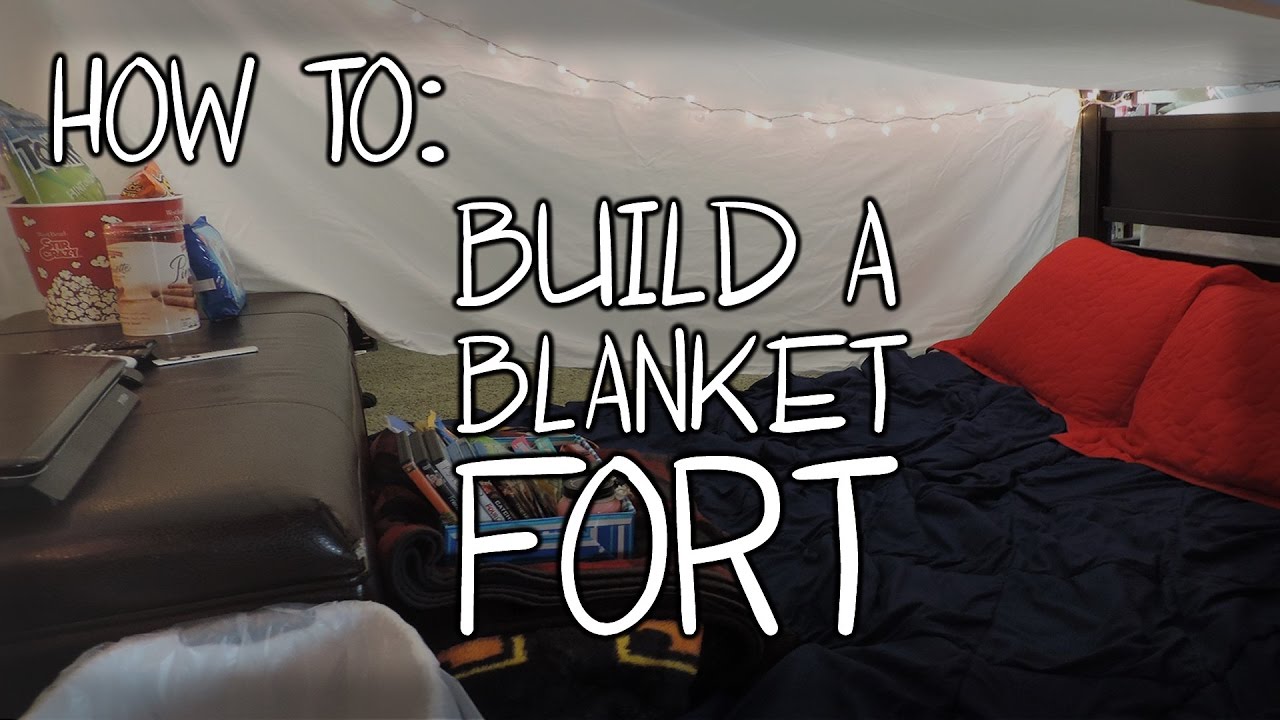 How To Make A Blanket Fort Over Your Bed - Bed Western