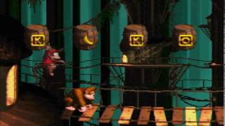 SNES Donkey Kong Country Two Player Team